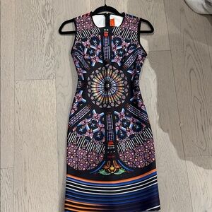 Clover Canyon Kaleidoscope Midi Dress